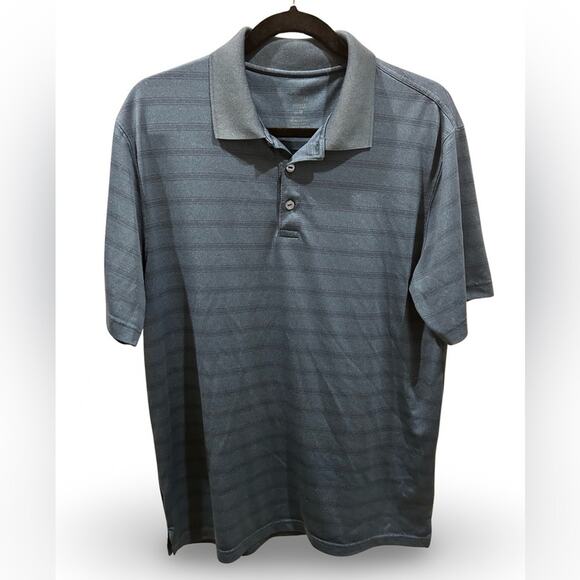 Haggar Performance Polo Men's Size Medium Collar Casual Preppy Business Casual - Picture 1 of 3